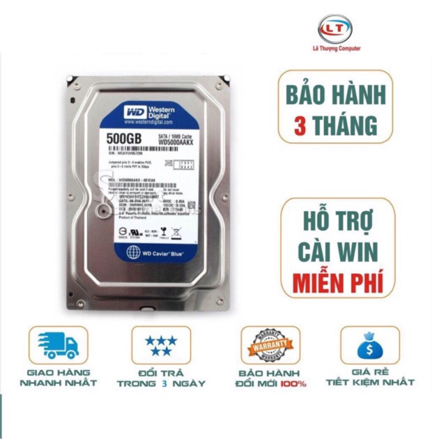 Ổ cứng máy case nguyên bản bóc case văn phòng SAMSUNG 500Gb