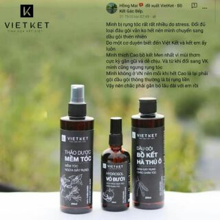 Dầu gội bồ kết VietKet