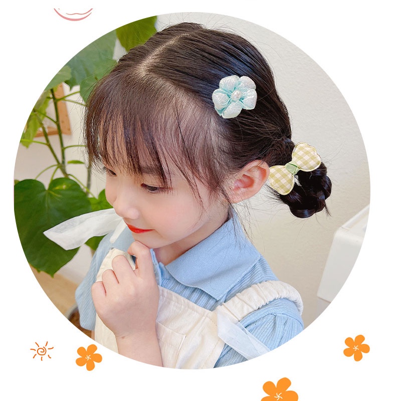 Kẹp Tóc Nơ Dễ Thương Cho Bé Gái