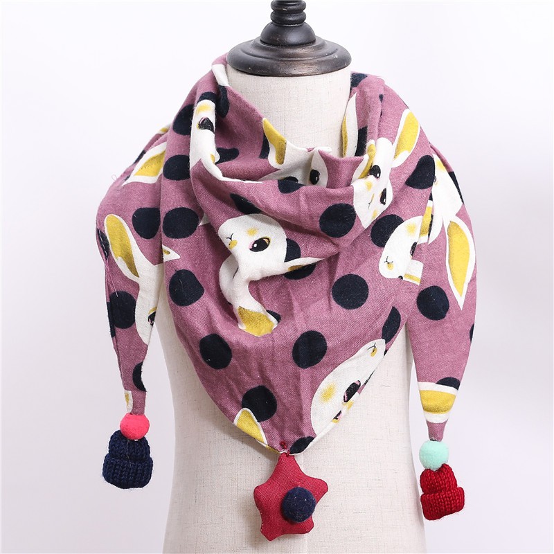 Khăn Quàng Cổ Họa Tiết Ngôi Sao Cho BéGIADUNGTONGKHO1Khăn Choàng Cotton Hai Lớp Thời Trang Thu Đông cho bé trai bé gái