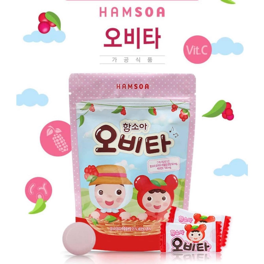 KẸO NGẬM VITAMIN C HAMSOA