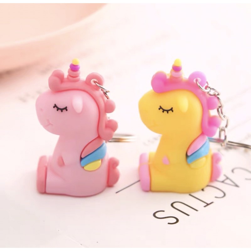 Móc Khoá Kì Lân UNICORN ngựa một sừng dễ thương