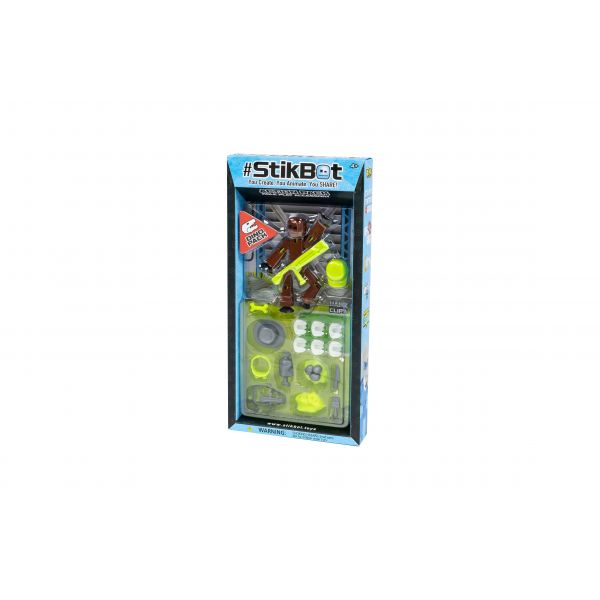 Đồ chơi STIKBOT - Stikbot hành động dòng khủng long 3 nâu mã TST3620D/BR