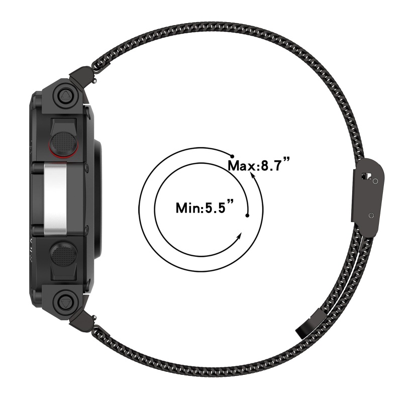 Dây Đeo Không Gỉ Kiểu Dáng Thời Trang Dành Cho Đồng Hồ Thông Minh AmazfitT Rex 2