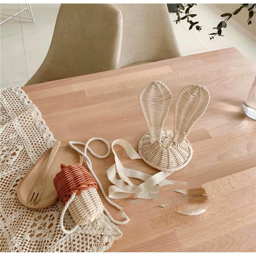 Túi hạt dẻ túi mây hình bình sữa cute dễ thương hàng xuất Hàn