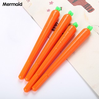 Set 4 Bút Mực Hình Củ Cà Rốt Đáng Yêu