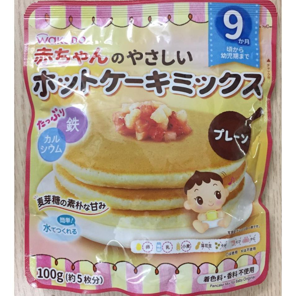 Bột làm bánh Pancake Wakodo cho bé T5.2023