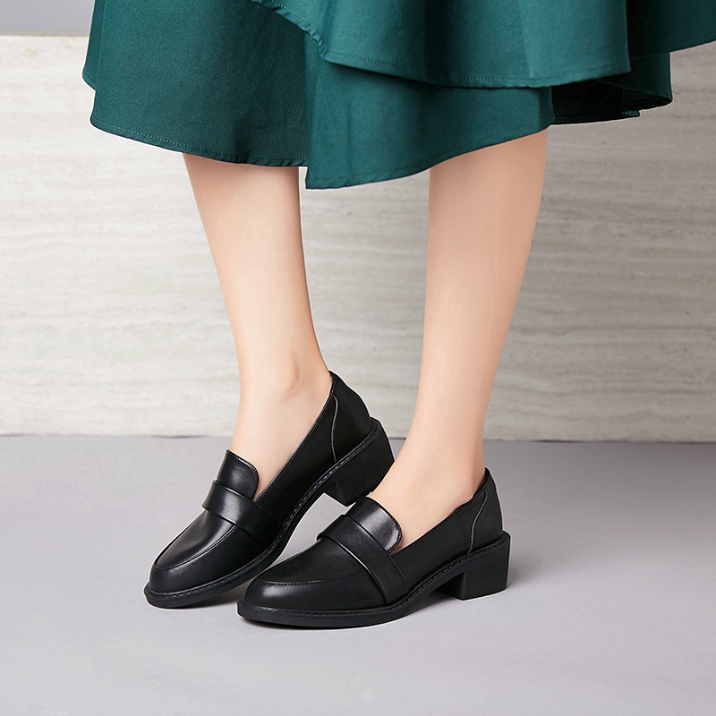 Giày da IELGY thời trang Hàn Quốc cho nữ