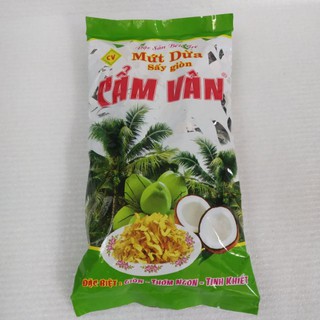 Mứt Dừa Sấy Khô/ Dừa Khô Cẩm Vân 240gr - Thơm Giòn Ngon