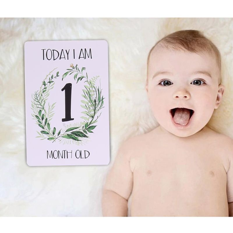 Thẻ Hình Dùng Làm Quà Lưu Niệm Cho Bé Sơ Sinh 0-12 Tháng Tuổi