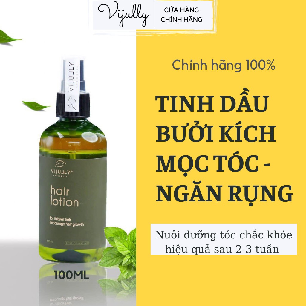 Xịt Tinh Dầu Bưởi Kích Thích Mọc Tóc, Giúp Giảm Rụng, Chăm Sóc Tóc 100ml