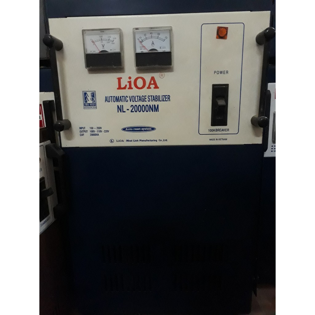 LIOA 20KW GIẢI 150-250V hàng cũ 100% dây đòng