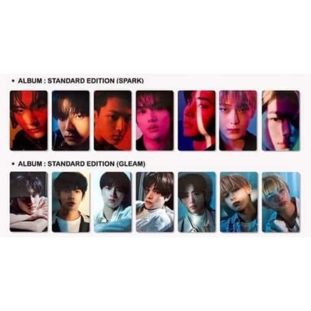 Photocard ENHYPEN album Nhật SENKOU standard ver  hàng chính hãng