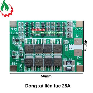 DMST Mạch 3S 12V 28A NLY bảo vệ pin Li-ion 3.7V