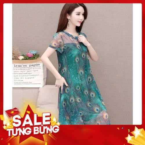 ĐẦM SUÔNG 2 LỚP VA52 -Hàng nhập khẩu