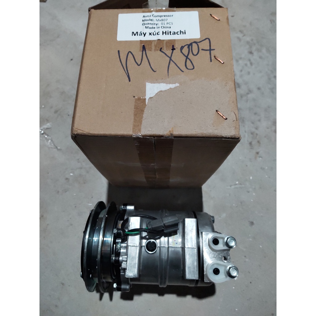 Lốc điều hoà MX807 lắp Máy xúc Hi ta chi