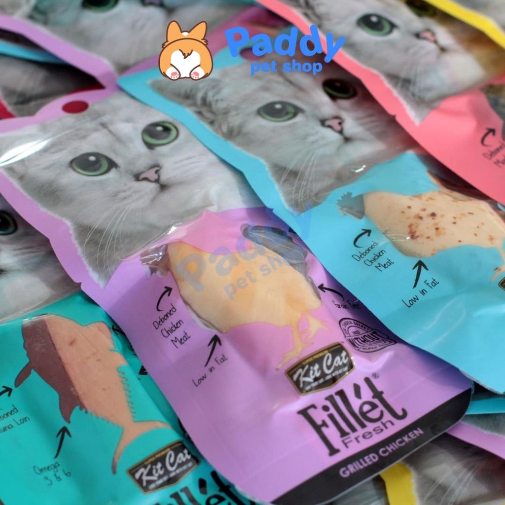 Snack Kit Cat Phi Lê Ngừa Búi Lông Cho Mèo 30g