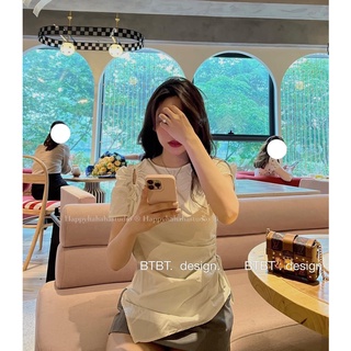 Áo rút vạt chéo, áo nữ kiểu