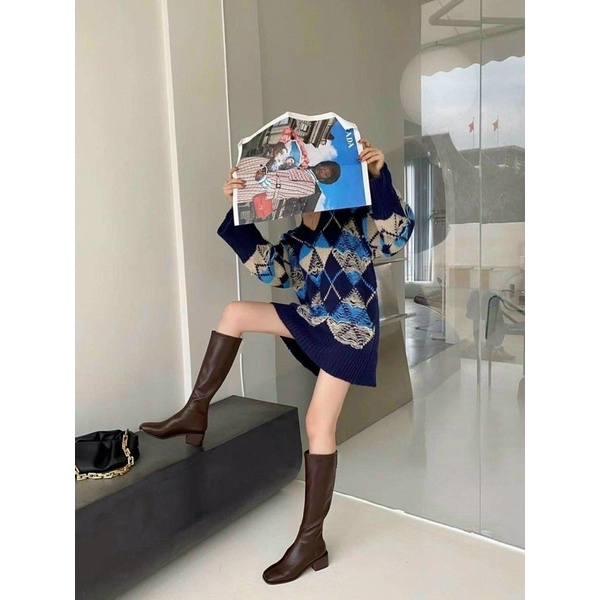 Bốt (boot) Đùi, cao cổ thời trang phong cách Hàn Quốc hàng Quảng Châu loại 1 hot nhất 2020