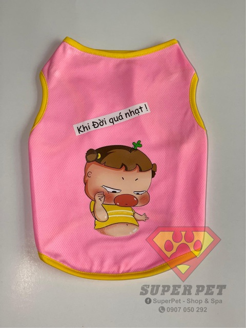 ÁO THÚ CƯNG QUỲNH AKA SIÊU XINH GIÁ RẺ NHẤT ĐỒNG GIÁ XXS - L