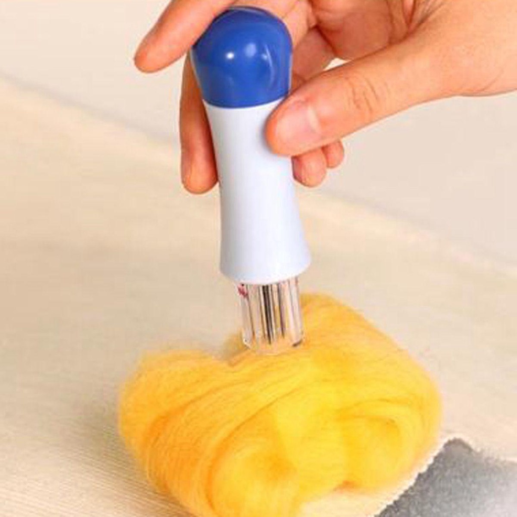 Bộ Kim May Vá Thủ Công Tay Cầm Bằng Nhựa 3 / 7 Kim Tiện Lợi