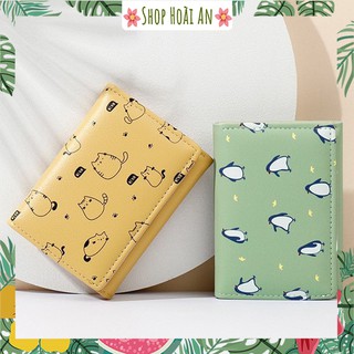 Ví Nữ Ngắn 🟢 FREESHIP 🟢 Ví Nữ Mini - Da Mềm - Hình Cute - Hàng Quảng Châu cao cấp