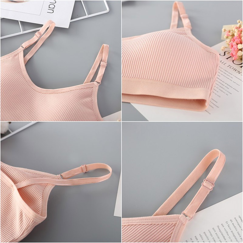 Áo ngực đan len móc nhiều màu