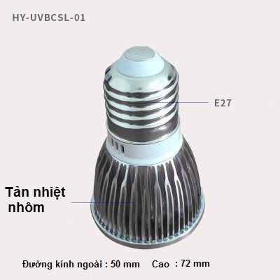 Đèn LED UVA + UVB thay thế UVB 13W 26W