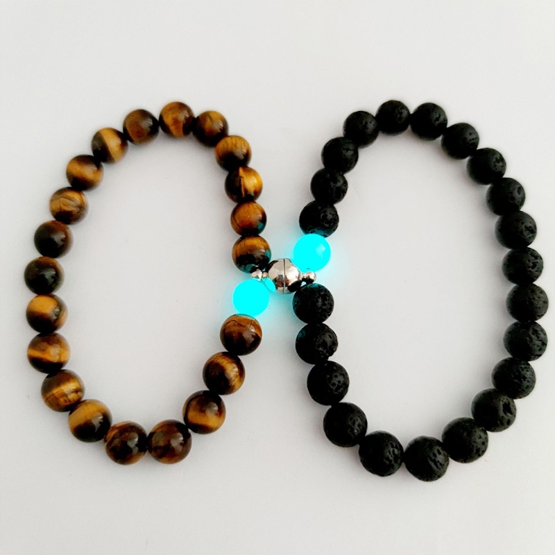 Vòng Tay Đá Tự Nhiên May Mắn Phát Quang