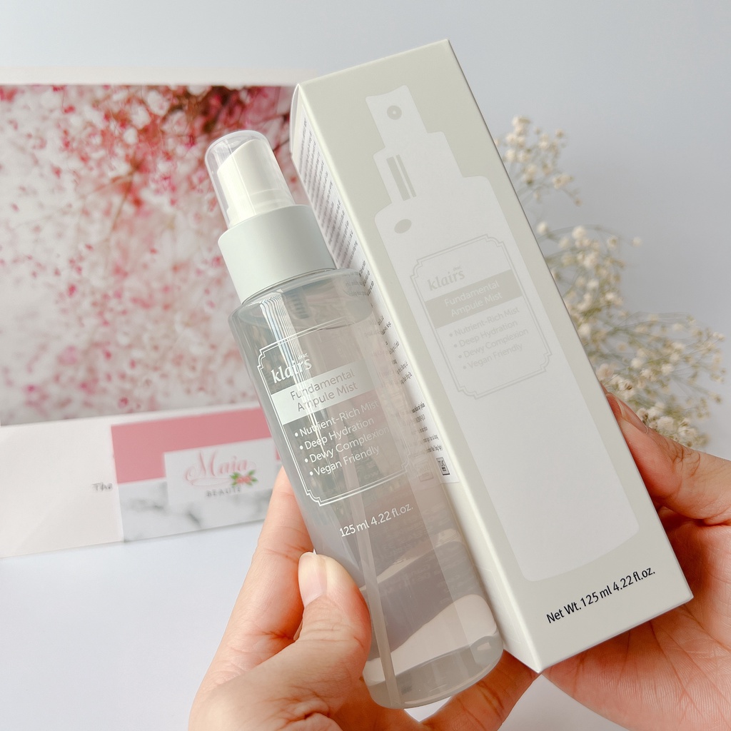 Xịt Khoáng Tinh Chất Dưỡng Da Klairs Fundamental Ampule Mist 125ml | BigBuy360 - bigbuy360.vn