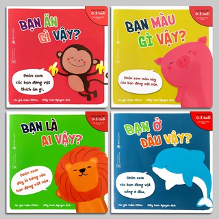 Sách - Ehon Động Vật (Bộ 4 Quyển, lẻ tùy chọn)