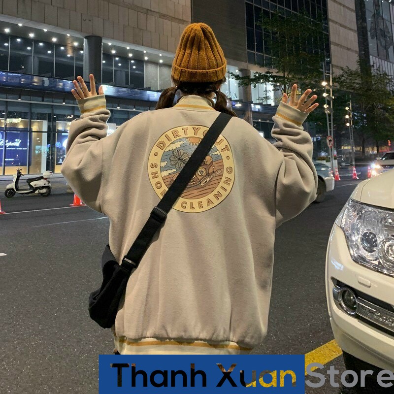 Áo Khoác Bomber Dirty Bóng Chày | BigBuy360 - bigbuy360.vn