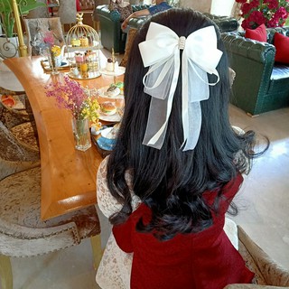 Kẹp tóc nơ 🎀 Kẹp tóc nơ tiểu thư xinh xắn cho nữ (ảnh thật)