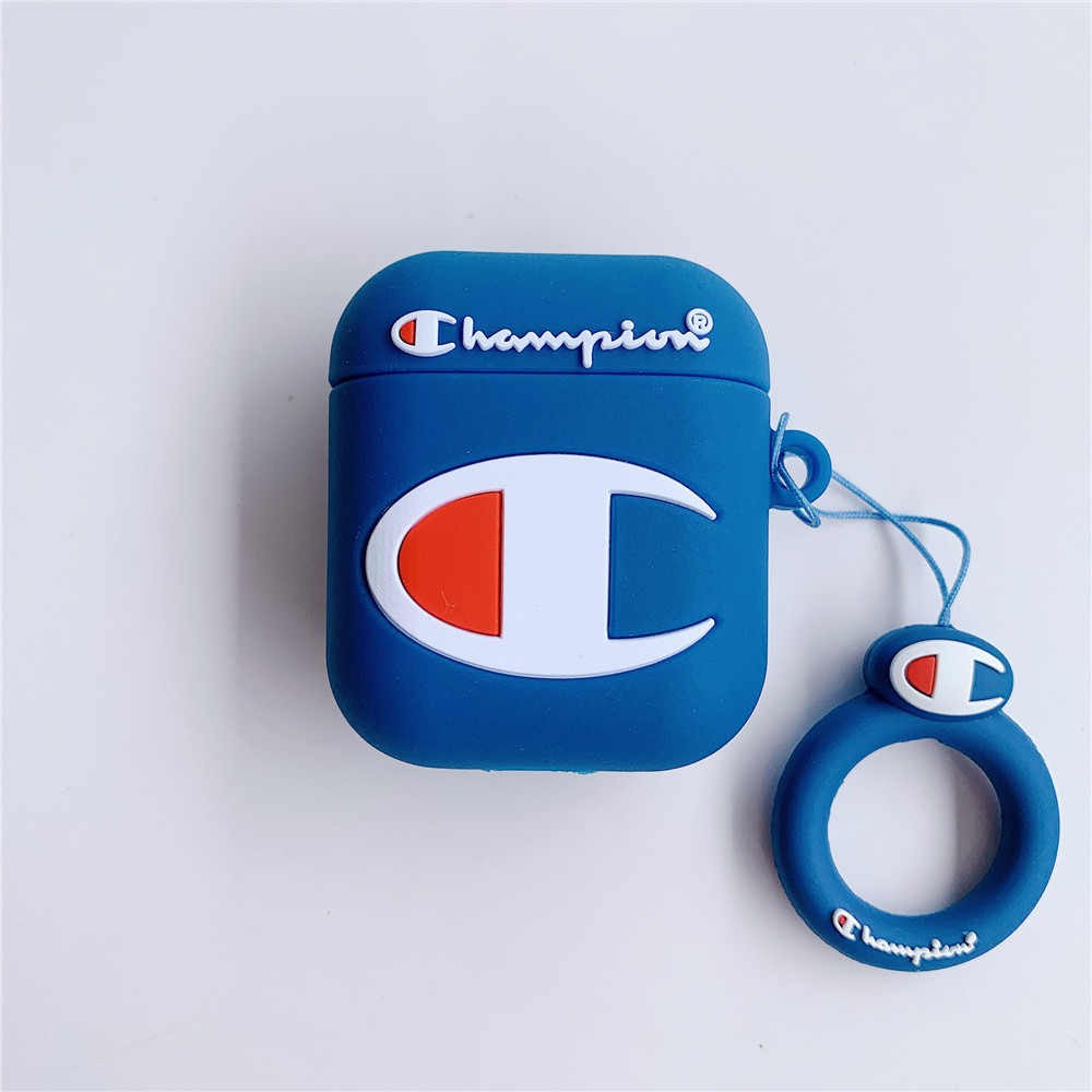 [CX] thiết kế thương hiệu thời trang airpods 1/2 Gen case inpods Champ i12 TWS i12s Ốp lưng Airpods pro Tai nghe Bluetooth Bảo vệ chống rơi Vỏ mềm airpods vỏ bọc airpods tai nghe không dây vỏ silicon