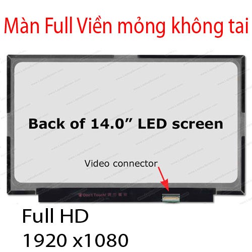 [Mã ELHAMS5 giảm 6% đơn 300K] LCD SCREEN Màn Hình laptop 14 slim 30 pin HD FULL HD không tai full viền