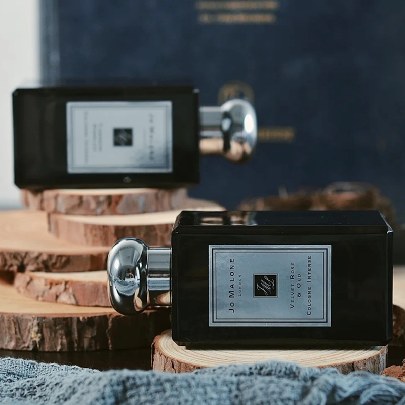 Nước Hoa Nữ JO MALONE Oud & Bergamot / Hổ Phách & Gừng Lily / Myrrh & Tonka Màu Đen 100ml