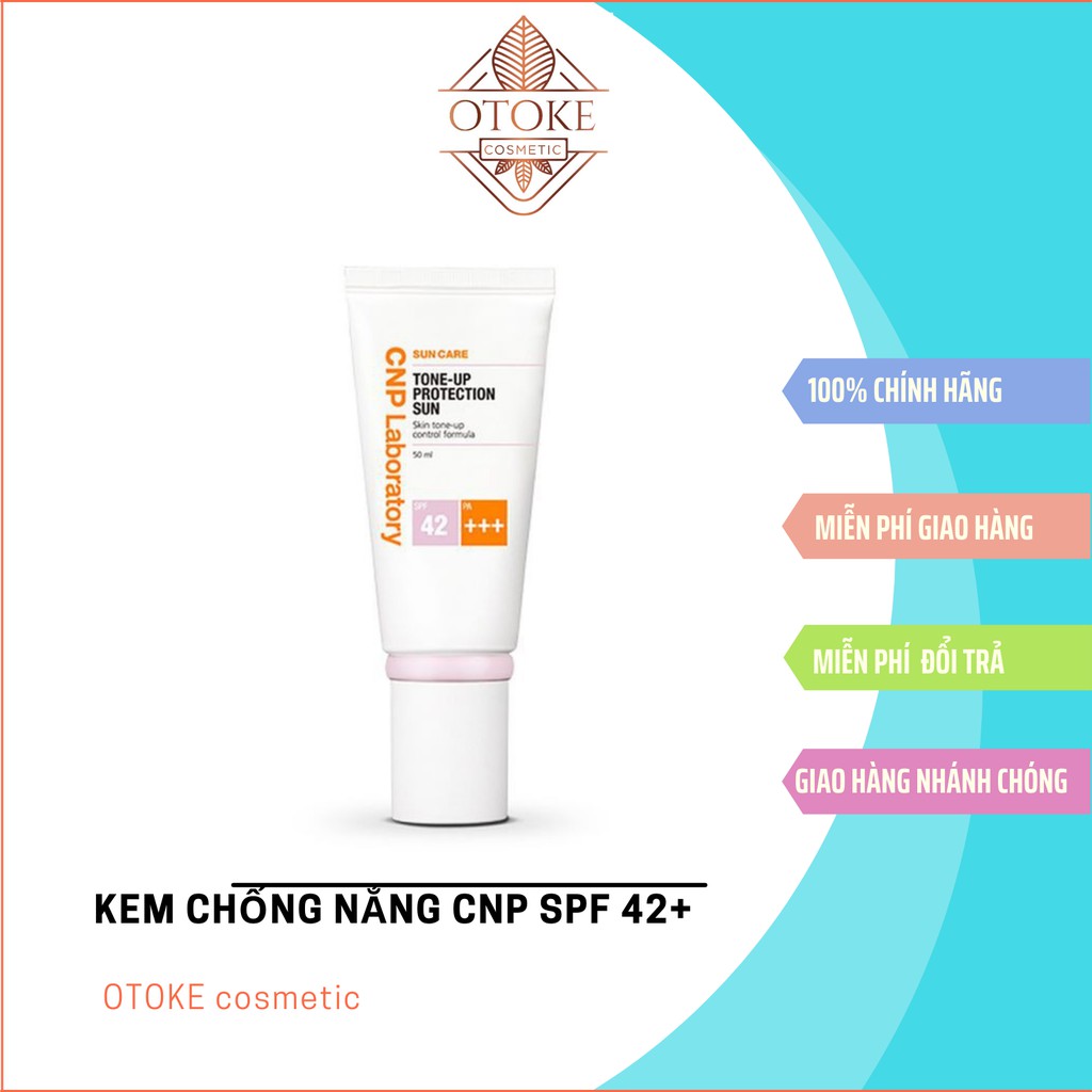 Kem chống nắng nâng tông da CNP Laboratory Tone-Up Protection Sun SPF42