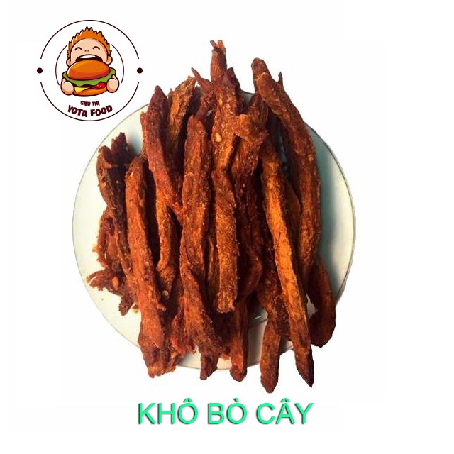 500G KHÔ BÒ MIẾNG XÉ NHỎ SIÊU NGON ( tặng mẫu khô gà xé cay lá chanh)