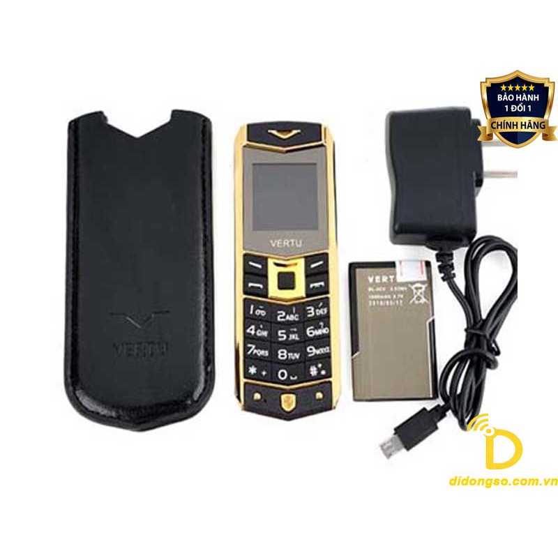 Điện thoại vertu A8 màu đen sang trọng - tặng kèm bao da