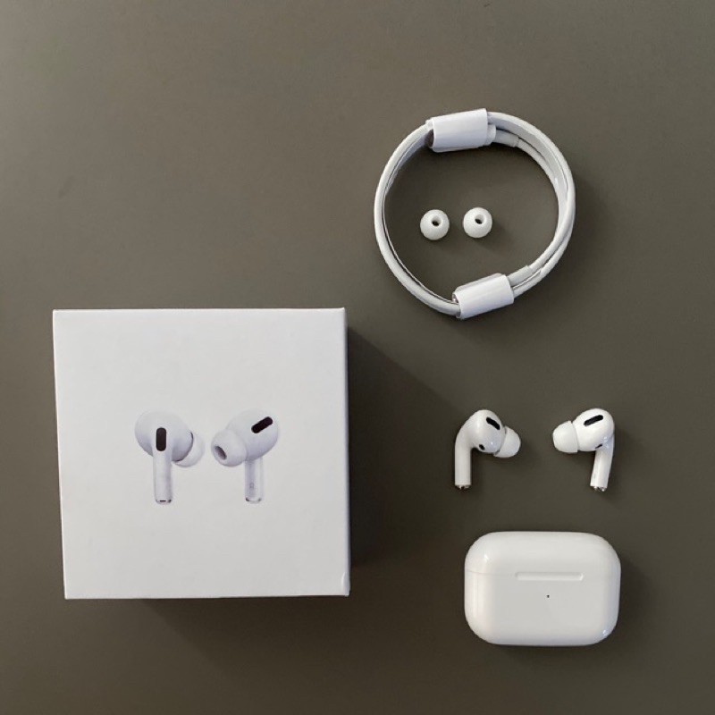 Airpods phiên bản tai nghe Pro . hỗ trợ bảo hành 1 đổi 1 toàn quốc, tặng kèm cáp sạc, núm tai nghe 2 janna.shop10