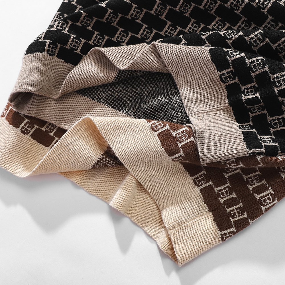 Áo thun nam cổ bẻ, polo HEBOZ chất vải dệt kim monogram cao cấp 2M - 00001238