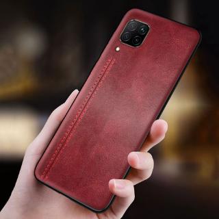 Ốp điện thoại TPU phối da chống sốc cho Huawei Nova 7i