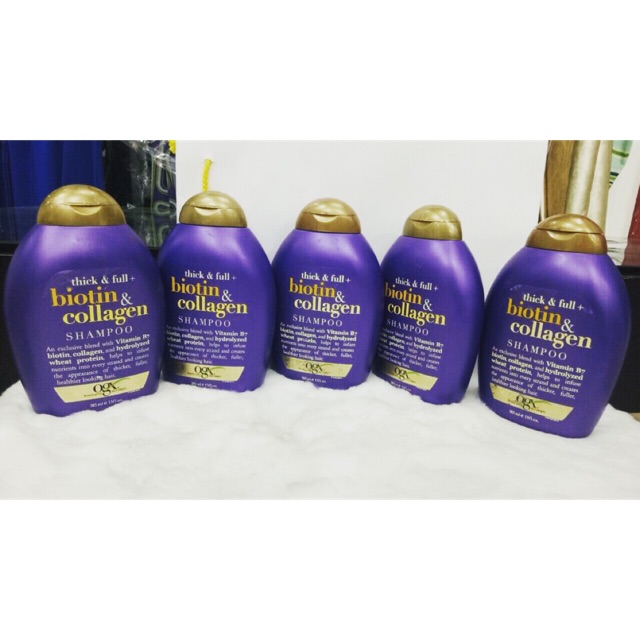 Dầu gội Biotin & Collagen Mỹ xách tay