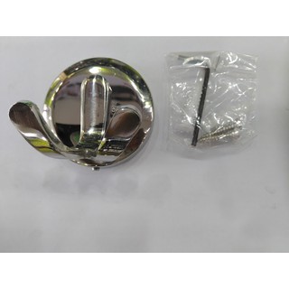 móc áo 2 chia , bát tròn , inox 304, móc đơn