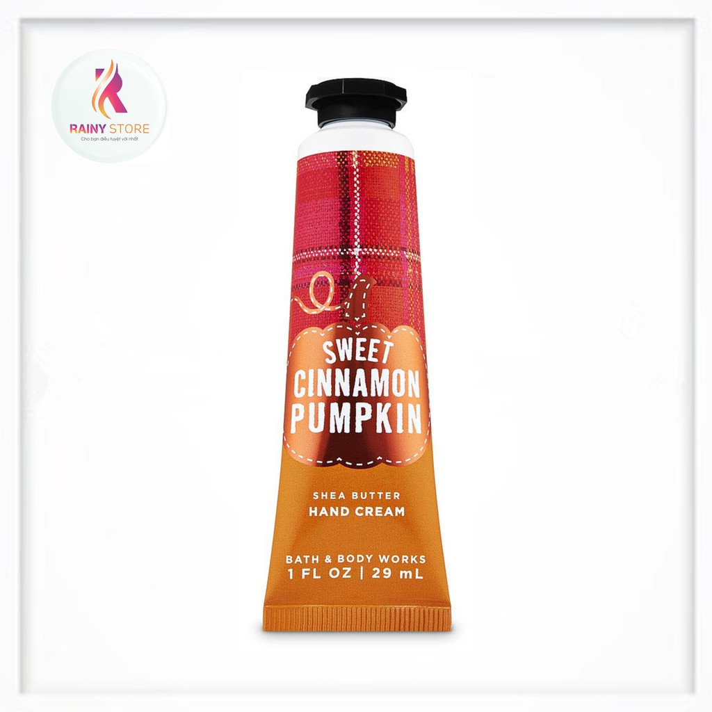 Kem dưỡng da tay Bath & Body Works Sweet Cinnamon Pumpkin 29ml