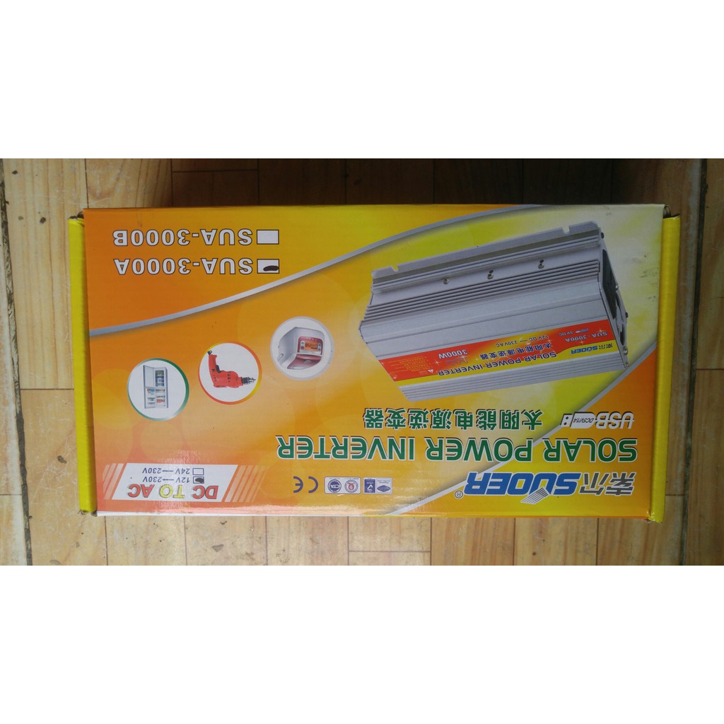 Kích điện, đổi điện 12v ra 220v công suất 3000w