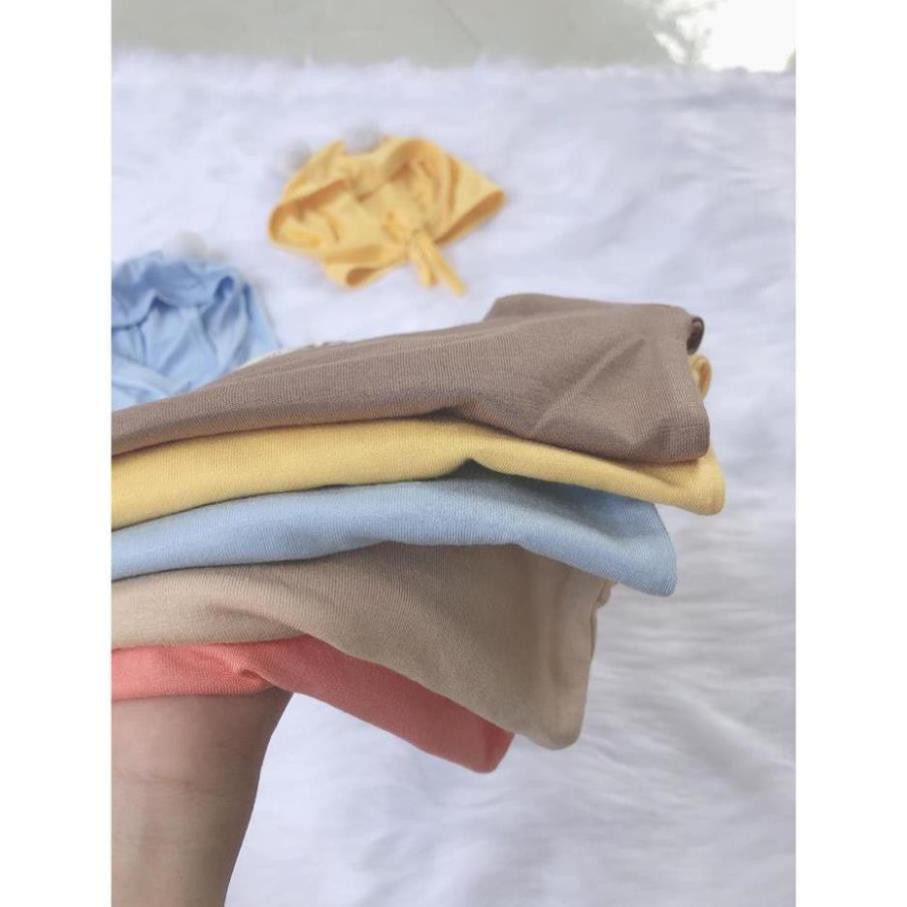 [TẾT] Bộ Minky Mom cotton lạnh tai gấu bông cho bé