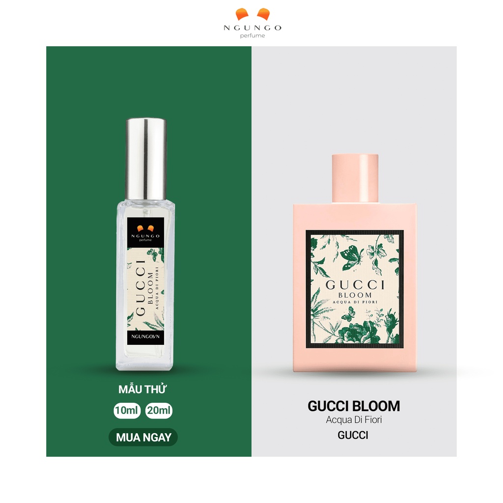 Nước hoa nữ Gucci Bloom Acqua di Fiori xanh lá