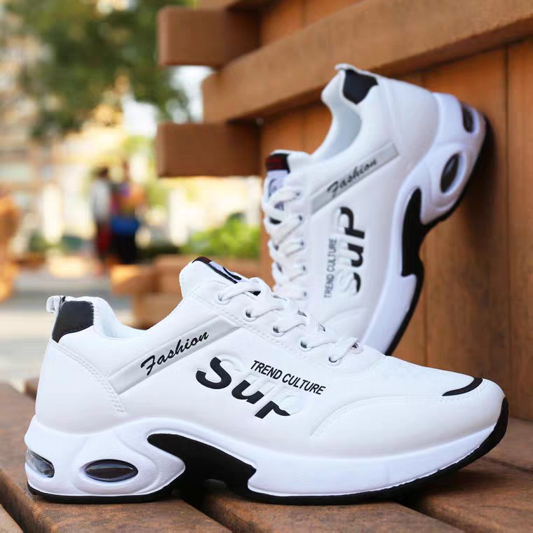 GIÀY Sneaker Thể Thao Nam TRẮNG-XANH-ĐEN | BigBuy360 - bigbuy360.vn