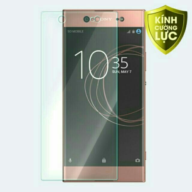 Bộ 3 Dán kính cường lực sony xperia xa1